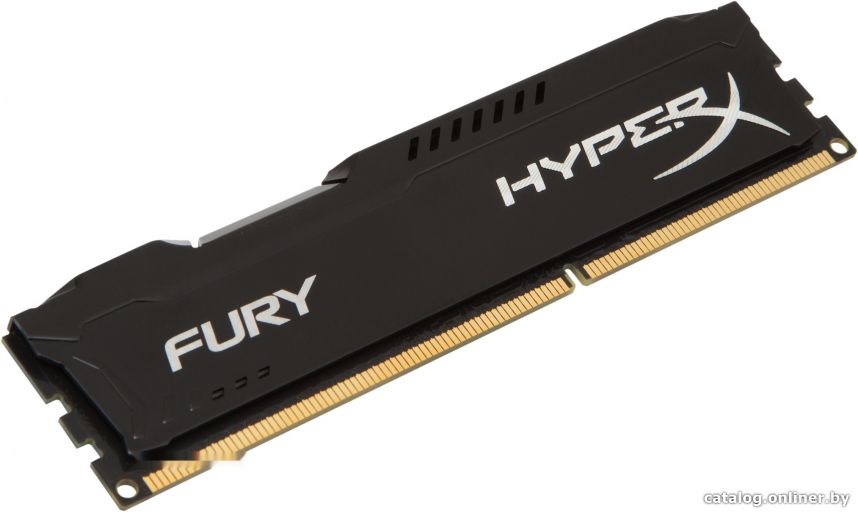 Оперативная память HyperX Fury Black 8GB DDR3 PC3-12800 HX316C10FB/8