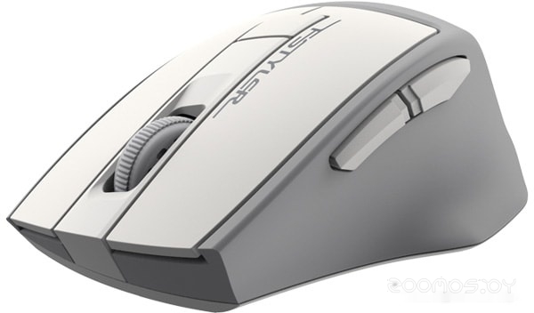 Мышь A4Tech Fstyler FG30S (серый/белый), фото 3