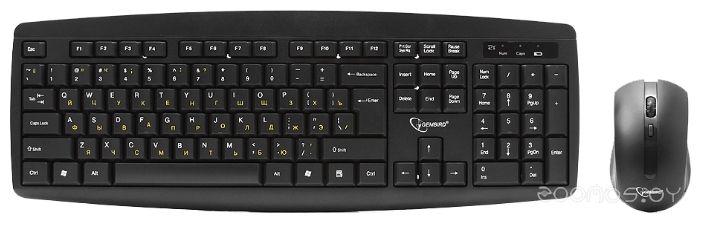 Клавиатура + мышь Gembird KBS-8000 Black USB, фото 1