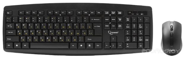 Клавиатура + мышь Gembird KBS-8000 Black USB