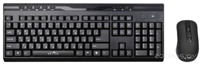 Клавиатура + мышь Oklick 280 M Black USB
