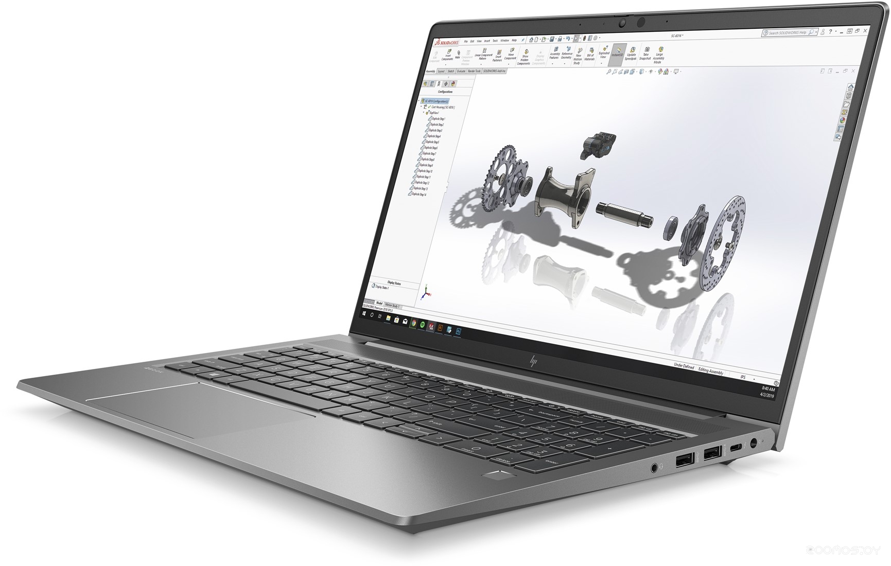 Ноутбук HP Zbook 15 Power G7 (1J3Y6EA), фото 6