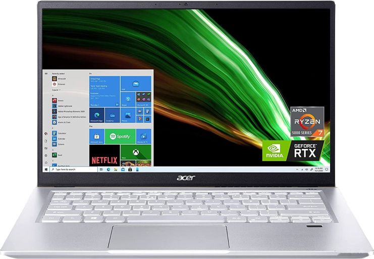Ноутбук Acer Swift X SFX14-41G-R1P4 NX.AU6EU.006, фото 1