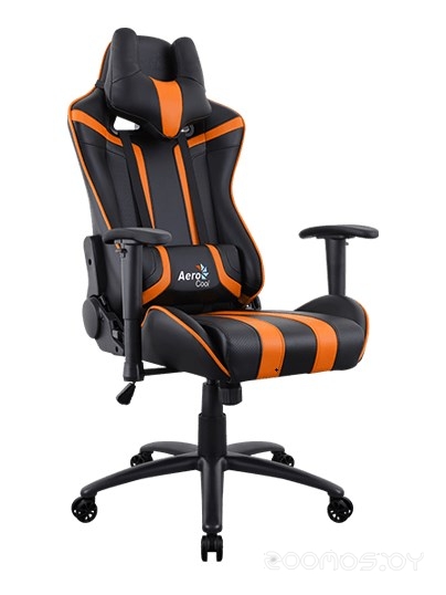 Кресло Aerocool AC120 AIR (черный/оранжевый), фото 4