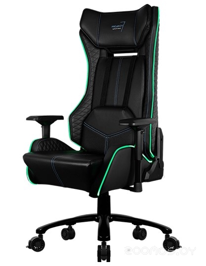 Кресло офисное Aerocool P7-GC1 AIR RGB (черный), фото 9