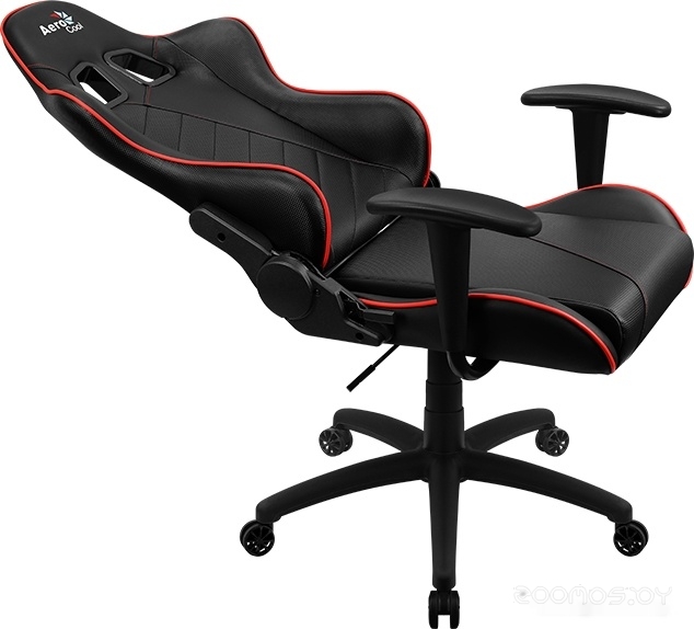 Кресло Aerocool AC110 AIR (черный/красный), фото 8