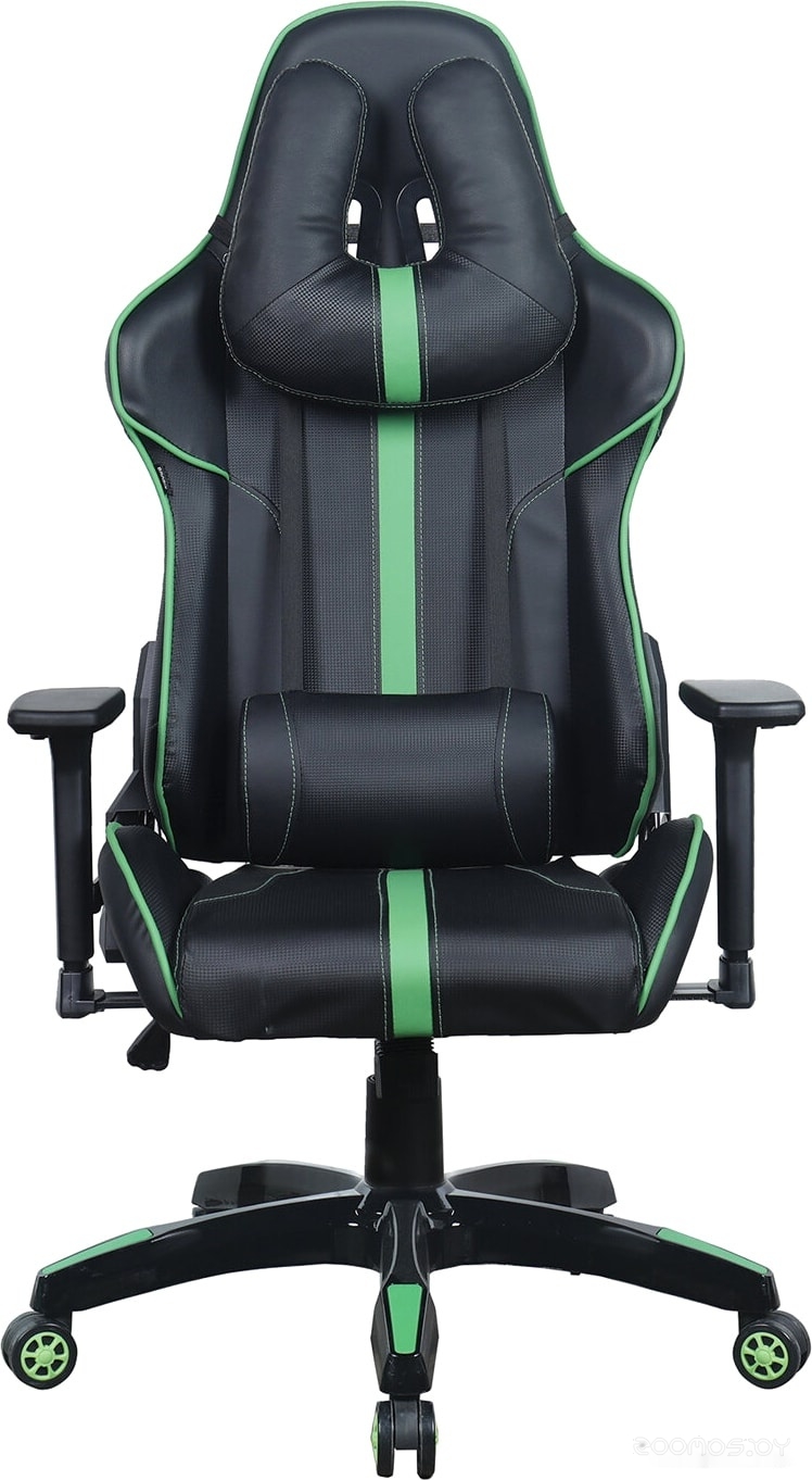 Кресло Brabix GT Carbon GM-120 (черный/зеленый), фото 12
