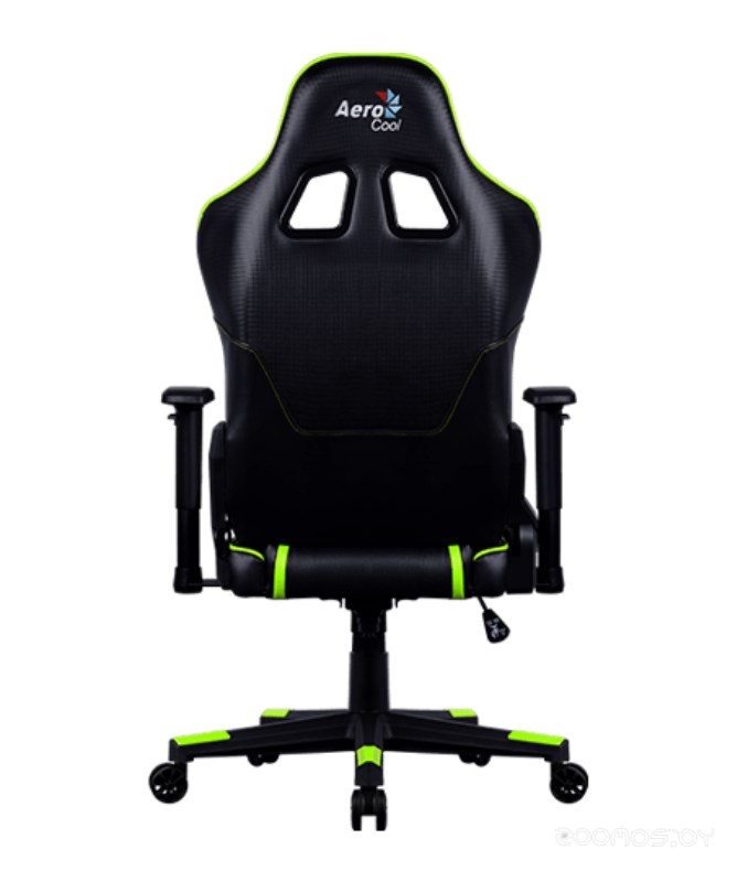 Кресло Aerocool AC220 AIR (черный/зеленый), фото 5