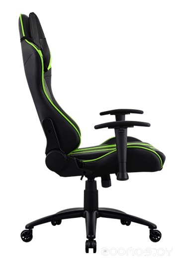 Кресло Aerocool AC120 AIR (черный/зеленый), фото 4