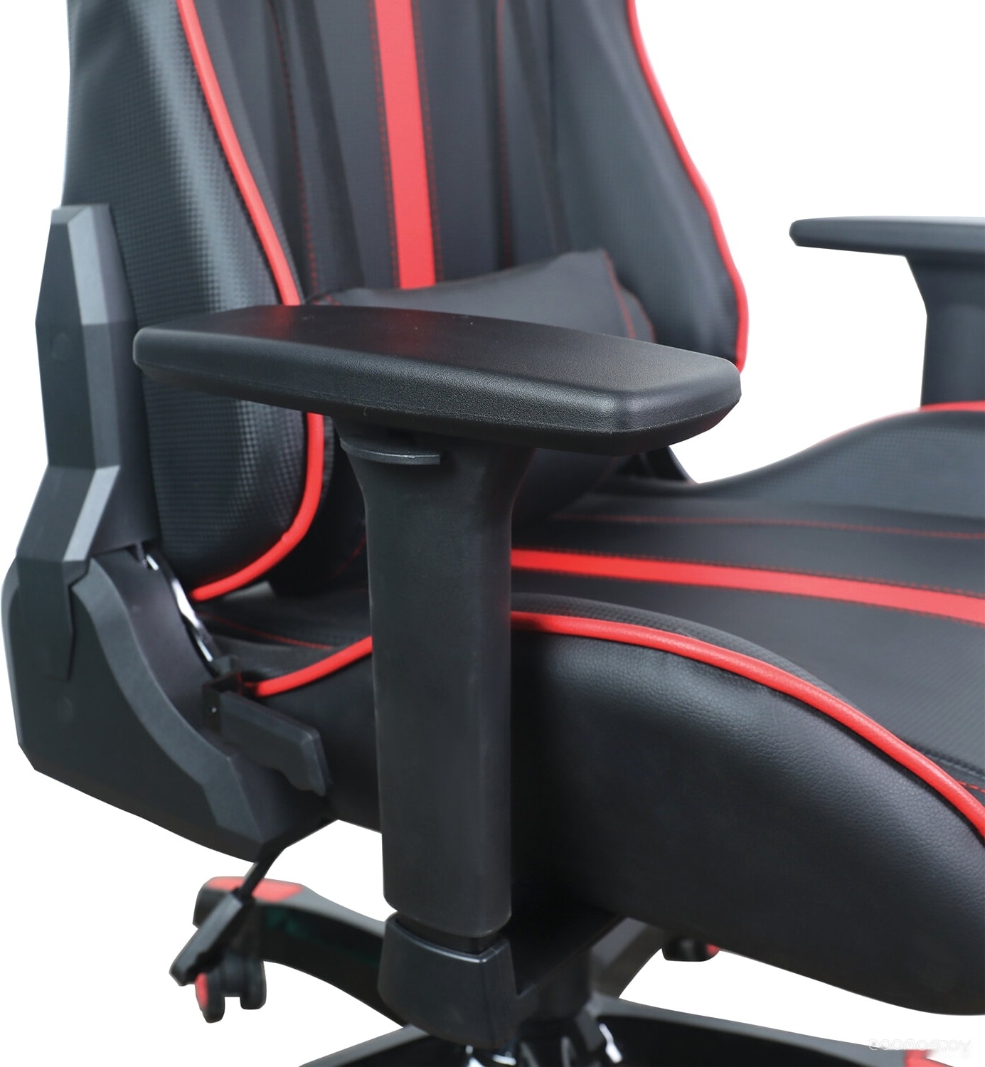 Кресло Brabix GT Carbon GM-120 (черный/красный), фото 4