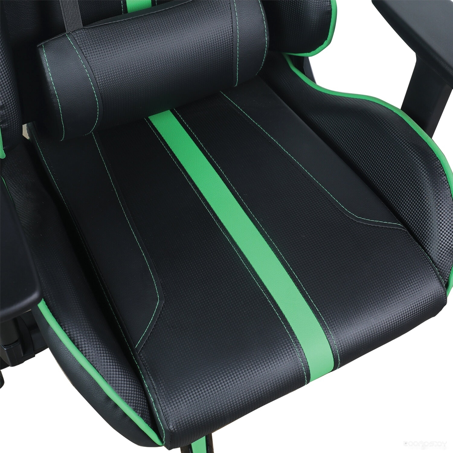 Кресло Brabix GT Carbon GM-120 (черный/зеленый), фото 16