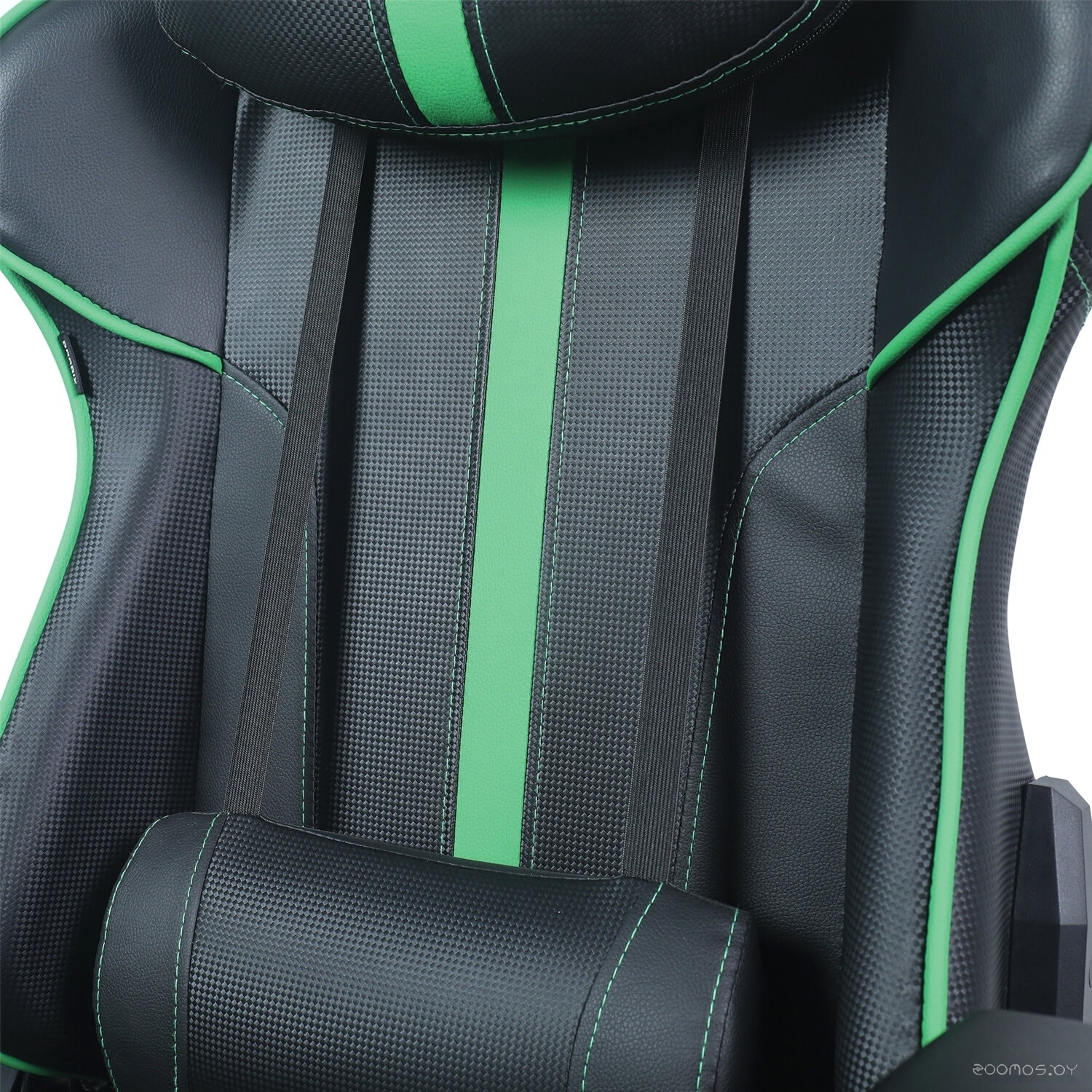 Кресло Brabix GT Carbon GM-120 (черный/зеленый), фото 15