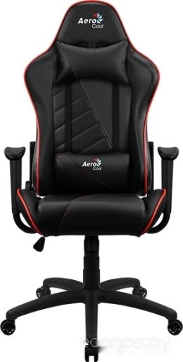 Кресло Aerocool AC110 AIR (черный/красный), фото 1