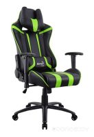 Кресло Aerocool AC120 AIR (черный/зеленый)