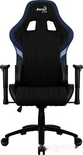 Кресло Aerocool AERO 1 Alpha (черный/синий)
