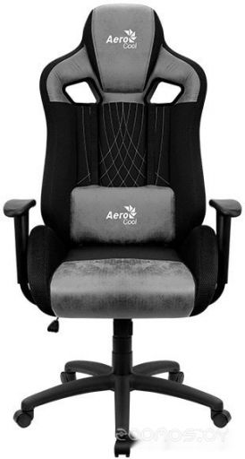 Кресло Aerocool Earl Stone Grey (черный/серый)