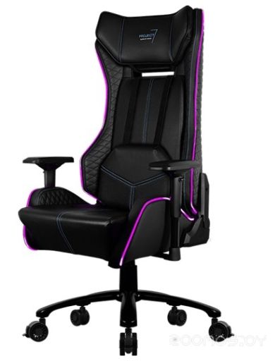 Кресло офисное Aerocool P7-GC1 AIR RGB (черный), фото 1