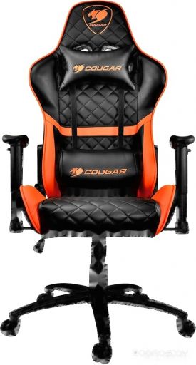 Кресло COUGAR Armor One (черный/оранжевый)