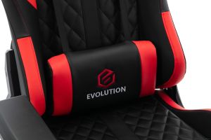 Кресло Evolution Racer M (черный/красный)