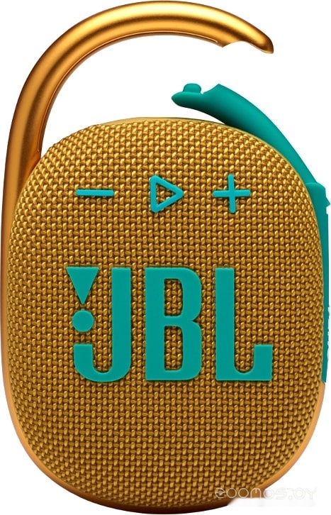 Беспроводная колонка JBL Clip 4 (желтый), фото 2