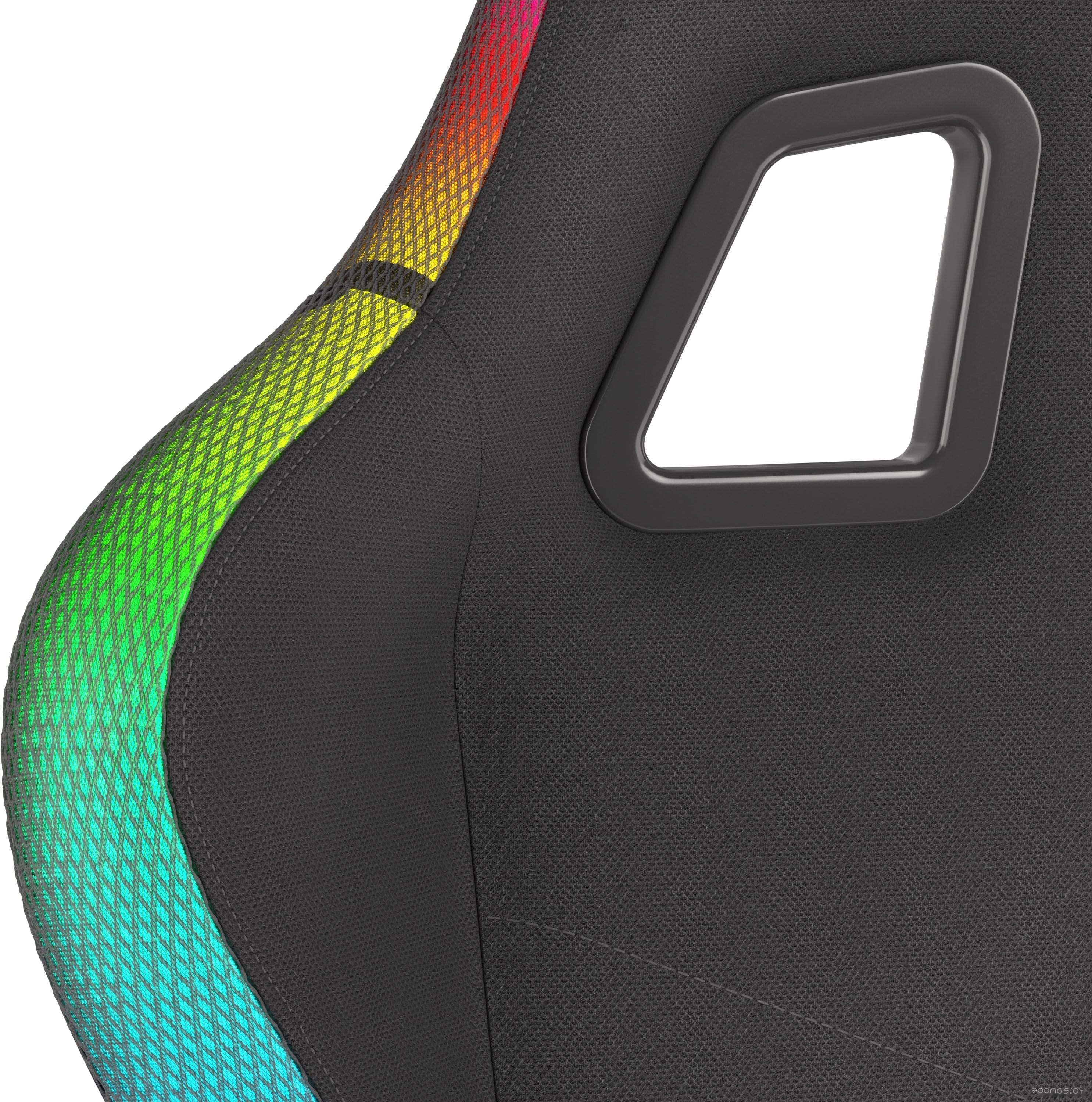 Кресло Genesis Trit 500 RGB (черный), фото 4