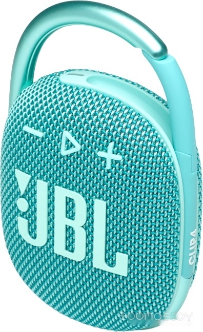 Беспроводная колонка JBL Clip 4 (бирюзовый), фото 3