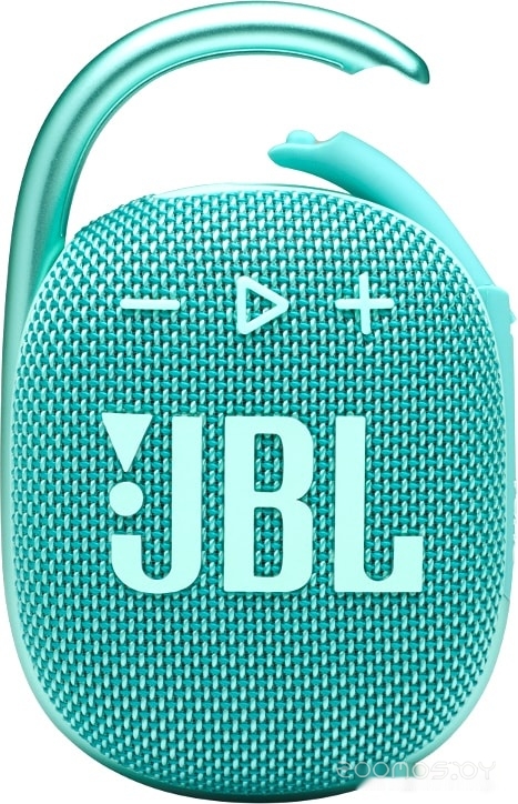 Беспроводная колонка JBL Clip 4 (бирюзовый), фото 2