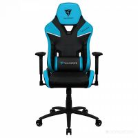 Кресло ThunderX3 TC5 Azure Blue Air (черный/голубой)