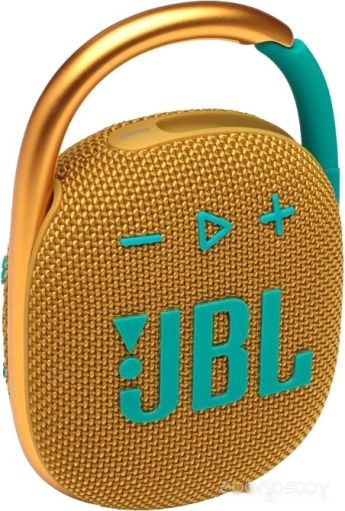 Беспроводная колонка JBL Clip 4 (желтый), фото 1