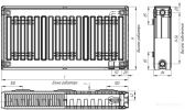 Стальной панельный радиатор Лидея ЛУ 21-506 500x600