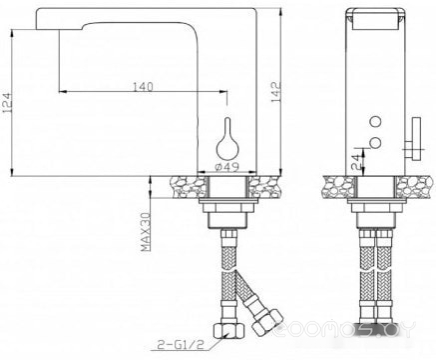 Смеситель BelBagno BB-ELVM-CRM, фото 2