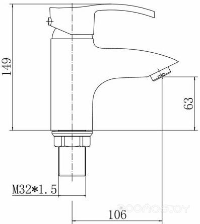 Смеситель Fashun A1081-7, фото 2