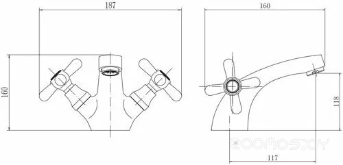 Смеситель Fashun A1025, фото 2