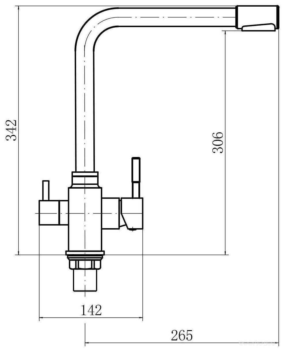 Смеситель Fashun A54309-8, фото 2