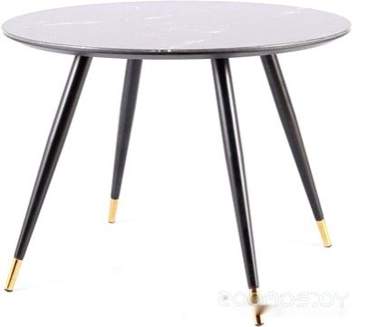 Кухонный стол Signal Cyryl II (черный/золотой)