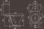 Унитаз Santeri Pro 1.P215.5.S00.00B.F