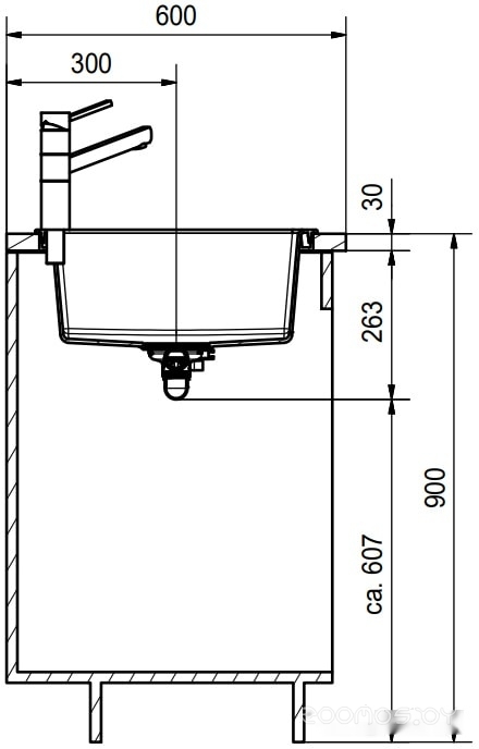 Кухонная мойка Franke Sirius 2.0 S2D 611-78 XL (оникс), фото 5