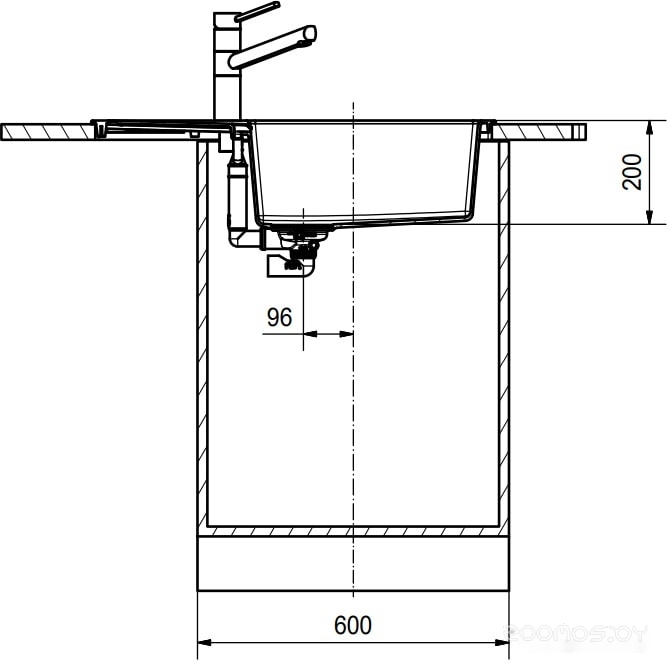 Кухонная мойка Franke Sirius 2.0 S2D 611-78 XL (оникс), фото 4