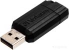 USB Flash Verbatim PinStripe 128GB (черный)