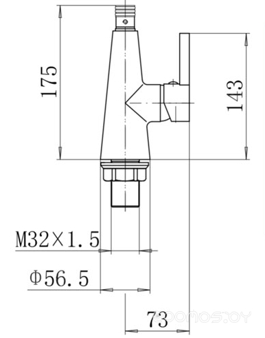 Смеситель Fashun A4153, фото 2