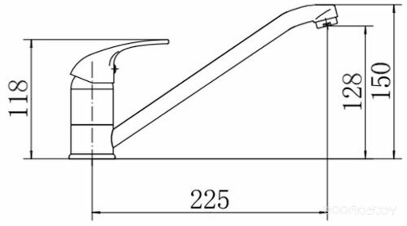 Смеситель Fashun A4215, фото 2