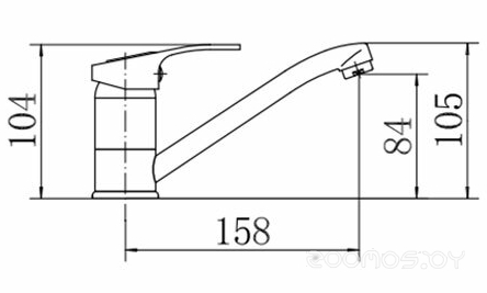 Смеситель Fashun A4537-2, фото 2
