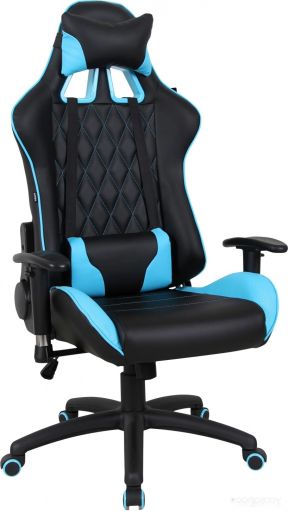 Кресло Brabix GT Master GM-110 (черный/голубой)