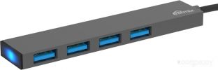 USB-хаб Ritmix CR-4404 Metal