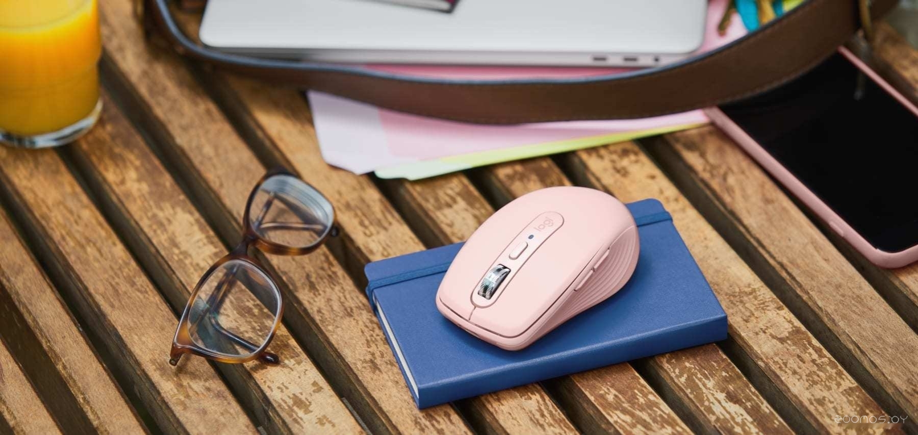 Мышь Logitech MX Anywhere 3 (светло-серый), фото 3