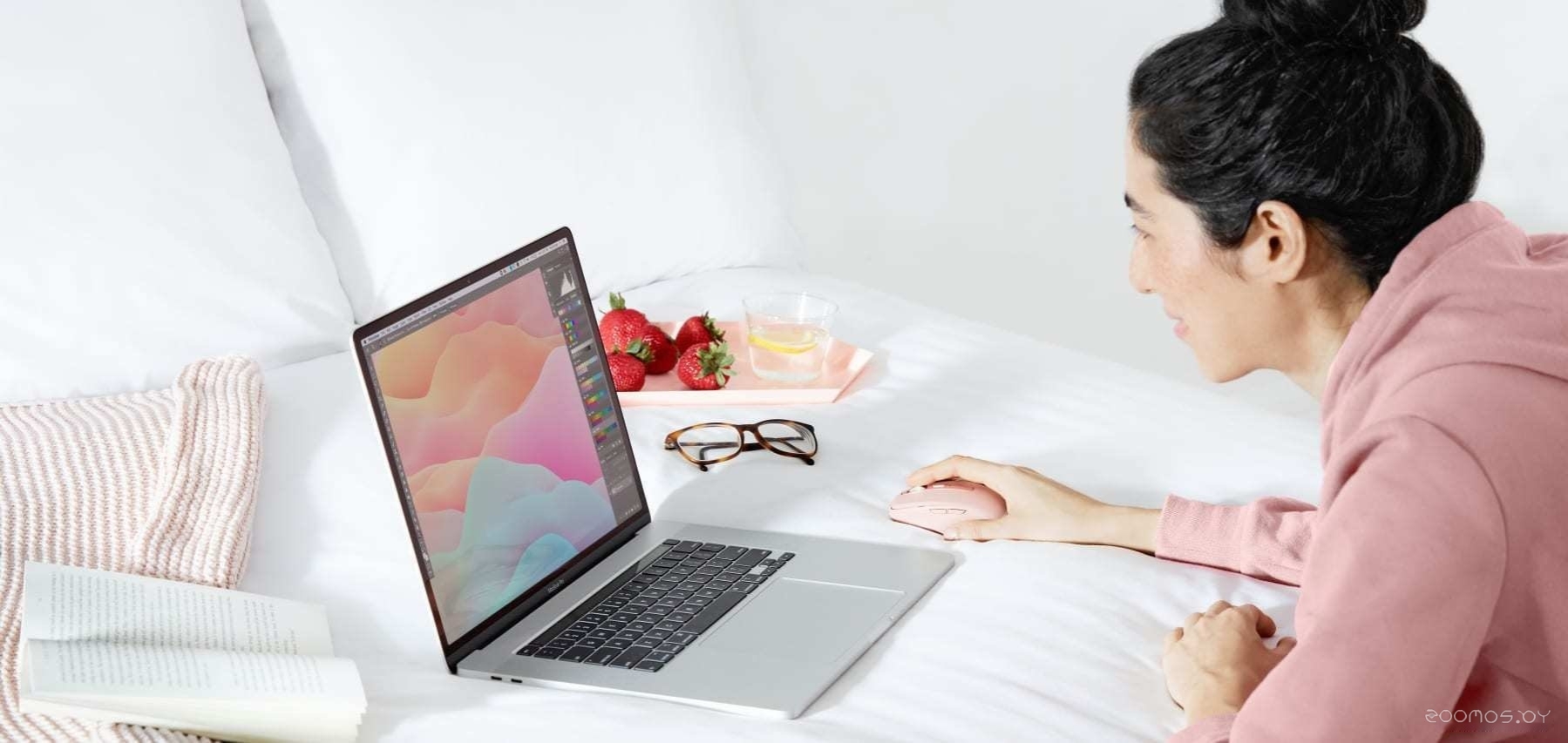 Мышь Logitech MX Anywhere 3 (светло-серый), фото 5