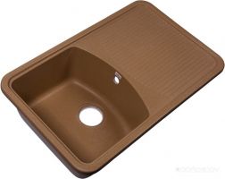 Кухонная мойка Rossinka Silvermix RS76-47SW (Beige)