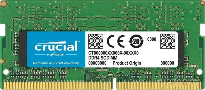 Оперативная память Crucial 16GB DDR4 SODIMM PC4-21300 CT16G4S266M, фото 1