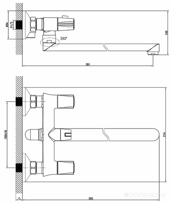 Смеситель IDDIS Jam JAMSBL2i10, фото 2