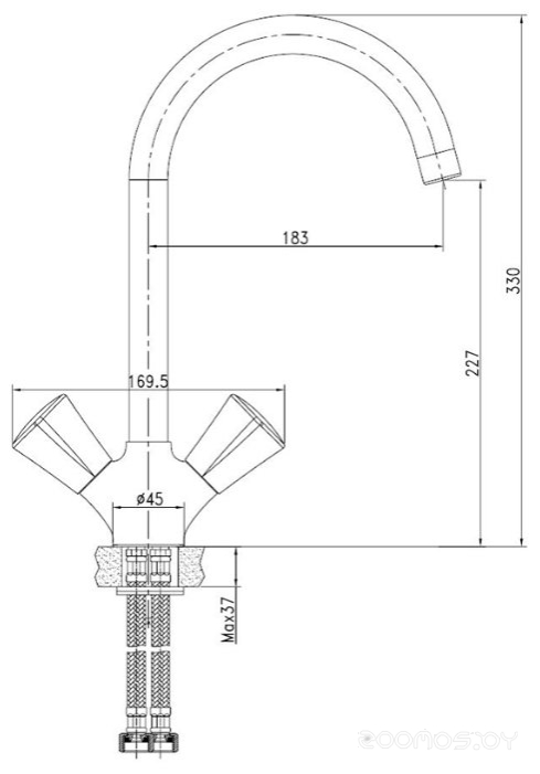Смеситель IDDIS Bounce BOUSBJ0i05, фото 2
